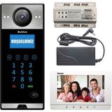 Multitek 18 Daire 7 Inç Görüntülü Diafon (Mb-12/mb-73)Beyaz