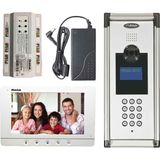 Multitek 19 Daire 7" Dokunmatik Butonlu Görüntülü Diafon