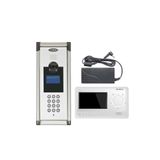 Multitek 22 Daire MB-10 Şifreli Panelli MB-41 4.3 inç Beyaz Görüntülü Diafon Paketi