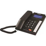 Multitek Mc111 Handsfree Kablolu Telefon Caller Id Ekranlı Masaüstü Analog Ofis Telefonu Siyah