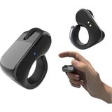 Multitek Parmak Mouse Kablosuz Ring ,Şarjlı Mini Bluetooth Kumanda Mouse - Siyah