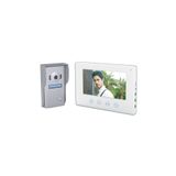 Multitek Rl-b17m 7" Lcd Renkli Görüntülü Diafon-villa Set (villa Kit) Beyaz