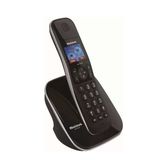Multitek Telsiz Telefon Ultra İnce Renkli Ekranlı Arayan Numarayı Gösteren Dect Telefon Siyah