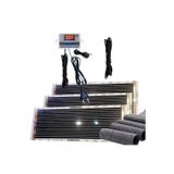 multiteknik 3 Adet Rexva 25x80 Karbon Isıtıcı Film+dijital Termostat+3 Adet Keçe+3m 2x0.75 Kablo