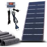Multiteknik Karbon Isıtıcı Film Dijital Termostatlı Keçeli - 80X150