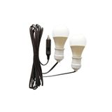 multiteknik Oto Çakmaklık Girişli 7 Metre Kablolu 2 Adet 12 Volt Led Lamba Araç Içi Ve Dışı Aydınlatma