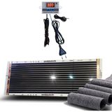 Multiteknik Rexva Karbon Isıtıcı Film 60 W Dijital Termostatlı 25 x 80 cm Akvaryum ve Kuluçka İçin