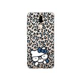 Multitronic Huawei Mate 10 Lite ile Uyumlu Kitty Desenli Şeffaf Telefon Kılıfı
