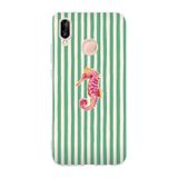 Multitronic Huawei P20 Lite ile Uyumlu Denizatı Desenli Şeffaf Telefon Kılıfı