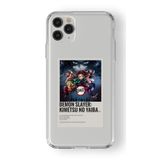 Multitronic Iphone 11 Pro ile Uyumlu Demon Slayer Paralorid Poster Tasarım Baskılı Şeffaf Kılıf