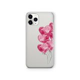 Multitronic iPhone 11 Pro Uyumlu Kalpli Balonlar Tasarım Baskılı Şeffaf Kılıf