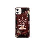 Multitronic iPhone 11 Uyumlu Tarot Kart Desenli Şeffaf Telefon Kılıfı