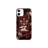 Multitronic iPhone 12 ile Uyumlu Tarot Kart Desenli Şeffaf Telefon Kılıfı