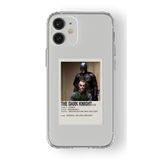 Multitronic Iphone 12 Mini ile Uyumlu Kara Şövalye Paralorid Poster Tasarım Baskılı Şeffaf Kılıf