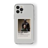 Multitronic iPhone 15 Pro ile Uyumlu Kara Şövalye Paralorid Poster Tasarım Baskılı Şeffaf Kılıf