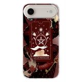 Multitronic iPhone 17 Air ile Uyumlu Tarot Kart Desenli Şeffaf Telefon Kılıfı