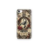 Multitronic iPhone 6 Plus / 6s Plus ile Uyumlu Akrep Burcu Desenli Şeffaf Telefon Kılıfı