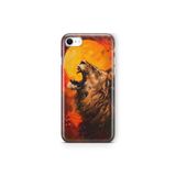 Multitronic iPhone 6 Plus / 6s Plus ile Uyumlu Aslan Desenli Şeffaf Telefon Kılıfı