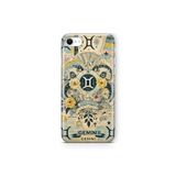 Multitronic iPhone 6 Plus / 6s Plus ile Uyumlu İkizler Burcu Desenli Şeffaf Telefon Kılıfı