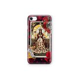 Multitronic iPhone 6 Plus / 6s Plus ile Uyumlu İmparatoriçe Tarot Desenli Şeffaf Telefon Kılıfı