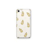 Multitronic iPhone 6 Plus / 6s Plus ile Uyumlu, Muz Kostümlü Kedi Desenli, Şeffaf Telefon Kılıfı