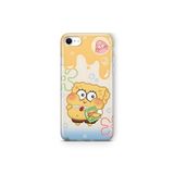 Multitronic iPhone 6 Plus / 6s Plus ile Uyumlu SpongeBob Desenli Şeffaf Telefon Kılıfı
