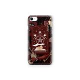 Multitronic iPhone 6 Plus / 6s Plus ile Uyumlu Tarot Kart Desenli Şeffaf Telefon Kılıfı