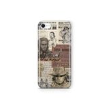 Multitronic iPhone 6 Plus / 6s Plus ile Uyumlu Western Desenli Şeffaf Telefon Kılıfı