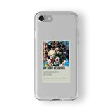 Multitronic Iphone 6 Plus ve 6s Plus ile Uyumlu My Hero Academia Palaroid Poster Tasarım Baskılı Şeffaf Kılıf