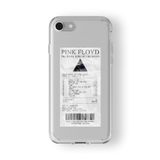 Multitronic Iphone 6 Plus ve 6s Plus ile Uyumlu Pink Floyd Albüm Fişi Tasarım Baskılı Şeffaf Kılıf