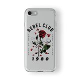 Multitronic Iphone 6 Plus ve 6s Plus ile Uyumlu Rebel Club Tasarım Baskılı Şeffaf Kılıf