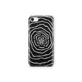 Multitronic iPhone 6 Plus ve 6s Plus ile Uyumlu, Siyah Beyaz Yıldız Desenli, Şeffaf Telefon Kılıfı
