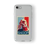 Multitronic Iphone 6 Plus ve 6s Plus ile Uyumlu Snoop Dogg Tasarım Baskılı Şeffaf Kılıf