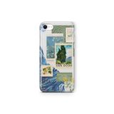 Multitronic iPhone 6 Plus ve 6s Plus ile Uyumlu Van Gogh Desenli Şeffaf Telefon Kılıfı