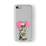 Multitronic Iphone 6 Plus ve 6s Plus ile Uyumlu White Angel Tasarım Baskılı Şeffaf Kılıf