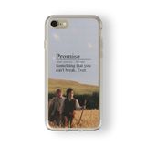 Multitronic Iphone 6 Plus ve 6s Plus ile Uyumlu Yüzüklerin Efendisi Sam ve Frodo Tasarım Baskılı Şeffaf Kılıf