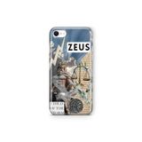 Multitronic iPhone 6 Plus ve 6s Plus ile Uyumlu Zeus Desenli Şeffaf Telefon Kılıfı