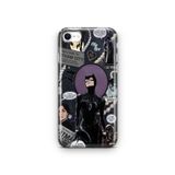 Multitronic iPhone 6 Plus ve 6s Plus Uyumlu Catwoman Tasarım Baskılı Şeffaf Kılıf