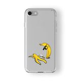 Multitronic iPhone 6 Plus ve 6s Plus Uyumlu Dead Banana Tasarım Baskılı Şeffaf Kılıf