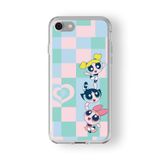 Multitronic iPhone 6 Plus ve 6s Plus Uyumlu Powerpuff Girls Tasarım Baskılı Şeffaf Kılıf, space6pls364