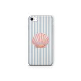 Multitronic iPhone 6 Plus ve iPhone 6s Plus ile Uyumlu Deniz Kabuğu Desenli Şeffaf Telefon Kılıfı