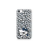 Multitronic iPhone 6 Plus ve iPhone 6s Plus ile Uyumlu Kitty Desenli Şeffaf Telefon Kılıfı