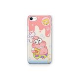 Multitronic iPhone 6 Plus ve iPhone 6s Plus ile Uyumlu Patrick Star Desenli Şeffaf Telefon Kılıfı