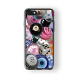 Multitronic Iphone 7 Plus ve 8 Plus ile Uyumlu Bilardo Topları Tasarım Baskılı Şeffaf Kılıf