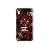 Multitronic iPhone XR ile Uyumlu Tarot Kart Desenli Şeffaf Telefon Kılıfı