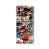 Multitronic Samsung Galaxy A04 ile Uyumlu All Eyes on Me Tasarım Baskılı Şeffaf Kılıf