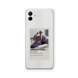 Multitronic Samsung Galaxy A04 ile Uyumlu American Psycho Paralorid Poster Tasarım Baskılı Şeffaf Kılıf