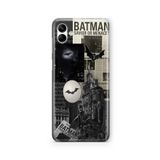 Multitronic Samsung Galaxy A04 ile Uyumlu Batman Tasarım Baskılı Şeffaf Kılıf, laroa04482