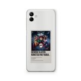 Multitronic Samsung Galaxy A04 ile Uyumlu Demon Slayer Paralorid Poster Tasarım Baskılı Şeffaf Kılıf