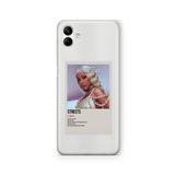 Multitronic Samsung Galaxy A04 ile Uyumlu Doja Cat Paralorid Poster Tasarım Baskılı Şeffaf Kılıf